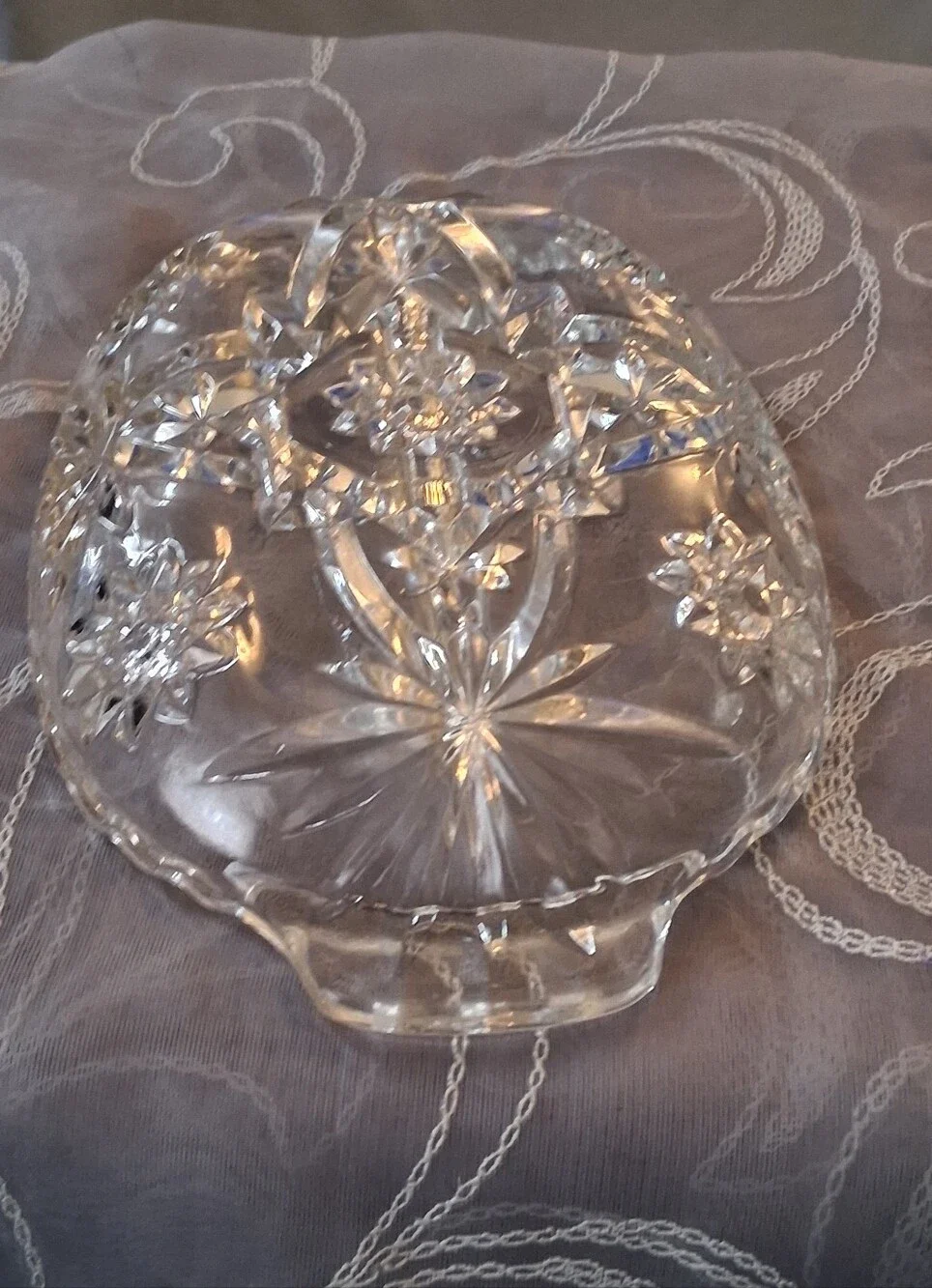 Vintage (1960-1978) Anchor Hocking Star of David Divided Relish Dish